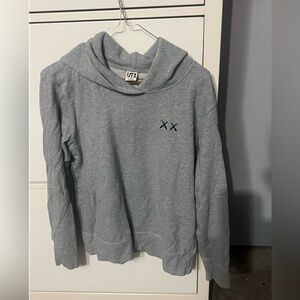 Vintage RARE KAWS x Uniqlo x Sesame Street XX Hoodie Gray Women’s Medium